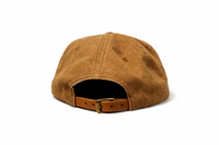 Brown Denim Cap