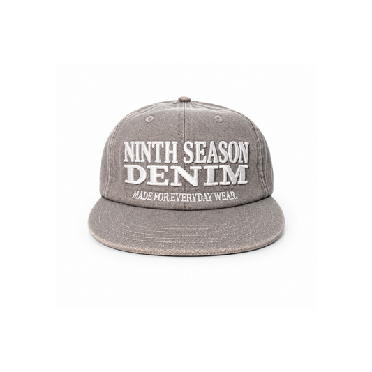 Grey "Everyday" Denim Cap