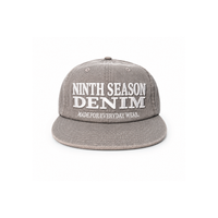 Grey "Everyday" Denim Cap