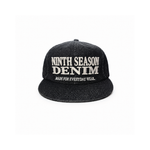 Black "Everyday" Denim Cap